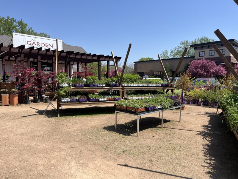 The Garden By the Woods retail space.